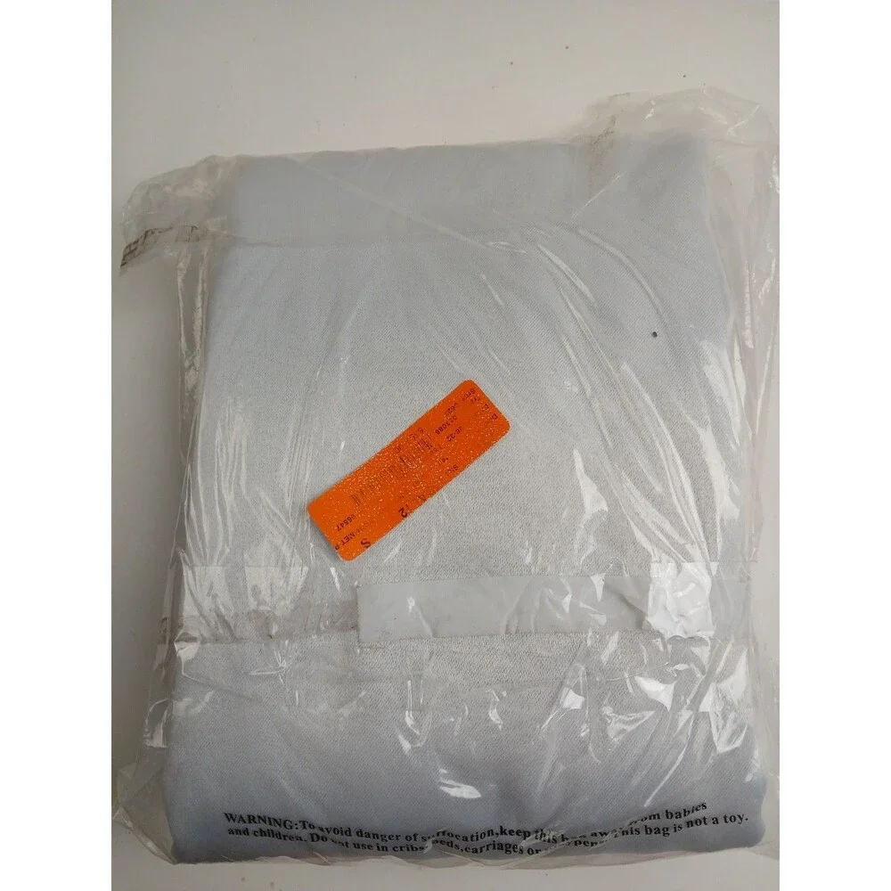 NEW Sun Zero Blackout 52 x 63 Grommet single curtain panel 'White' #CT22